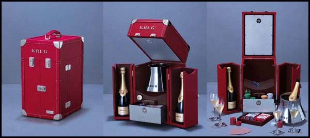 Krug Escape Artist Champagne Trunk Collection | dizajn, la vie de luxe, magazin